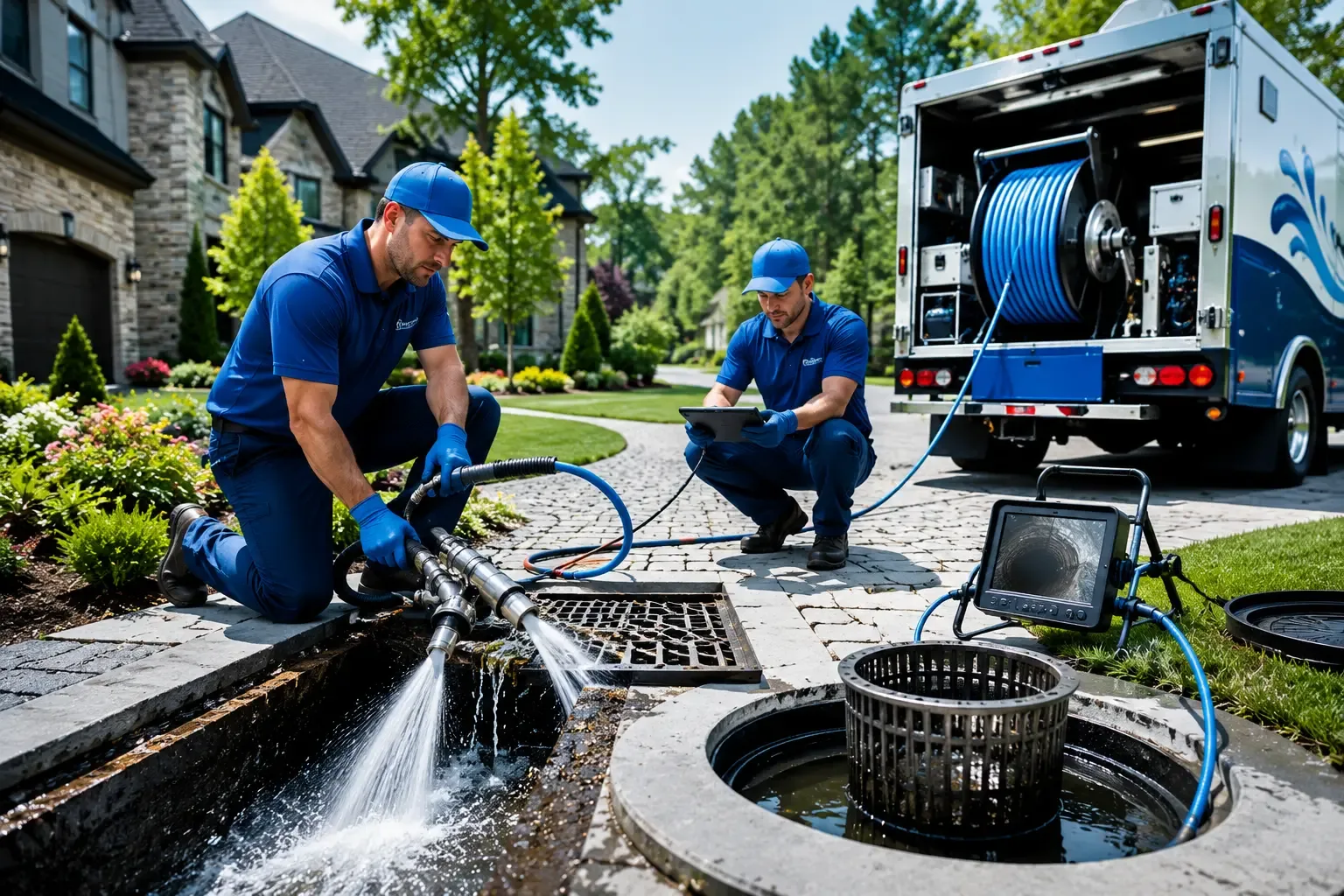 Local outdoor drain cleaning professionals in Marana, AZ